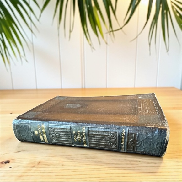 Antique 1926 The Library of Entertainment Vol. IV Geo. L. Shuman & Co. Hardcover - Picture 3 of 13